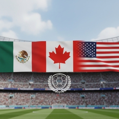 tạo giúp tôi một dải banner chủ đề world cup 2026 kết hợp giữa 3...