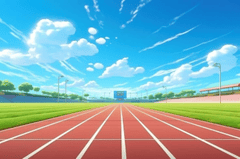 Sân vận động, đường đua, đường chạy, thể thao, stadium, racetrack, running track, sports