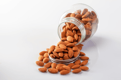Hạnh nhân, hạt hạnh nhân, hộp thủy tinh, box, almond nut, almond, thực phẩm, food, hạt - doibani 2