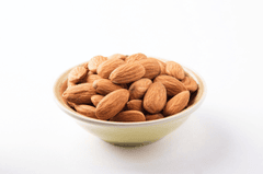 Hạnh nhân, hạt hạnh nhân, chén sứ, almond nut, almond, thực phẩm, food, hạt - doibani 1