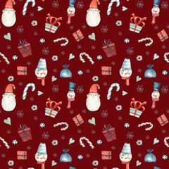 Nền đỏ, giáng sinh, noel, họa tiết, đồ họa, người tuyết, kẹo, quà, snowflake, christmas pattern, red background, christmas, noel, pattern, graphic, snowman, candy, gift - 777_design