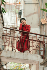 Cô gái, nữ, áo dài, tết, girl, women, ao dai, Tet- Dang Hong
