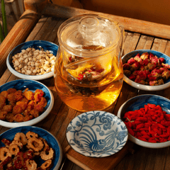 Trà, hoa khô, quả khô, sức khỏe, tea, dried flowers, dried fruits, health- Dang Hong 5