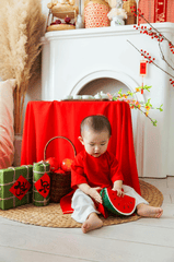 Bé trai, áo dài, Tết, em bé, Tết Nguyên Đán, Boy, Baby, Children, Fonden Nguyen 1