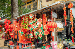 Trang trí, Tết, Tết Nguyên Đán, mua sắm, chợ tết, đèn lồng, câu chúc, decorations, Tet, Lunar New Year, shopping, Tet market, lanterns- HONG SON 5