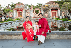 Gia đình, tết, trẻ em, bé trai, bé gái, con người, family, person, children, boy, girl, Vo Van Tien 4