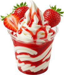 Strawberry, dâu tây, kem dâu, kem cheese, nước uống, drink, pink, red 1