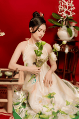 Cô gái, nữ, áo yếm, tết, girl, female, Tet-ghostw1997 8