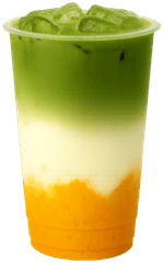 Matcha latte chuối, trà xanh, thức uống, kem sữa, bột matcha, chuối, đá viên, matcha banana latte, green tea, drink, milk foam, matcha powder, banana, ice cubes, wallpaper, background