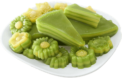 Bánh da lợn, bánh ngọt, món tráng miệng, ẩm thực việt nam, món ăn truyền thống, hình bông hoa, hình tam giác, đĩa, steamed layer cake, sweet cake, dessert, vietnamese cuisine, traditional dish