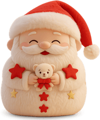 Ông già noel, giáng sinh, gấu bông, mũ, râu, hoạt hình, dễ thương, ngôi sao, santa claus, christmas, teddy bear, hat, beard, cartoon, cute, star 1