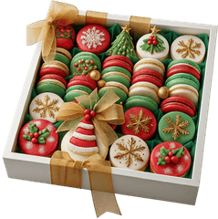 Hộp bánh quy giáng sinh, giáng sinh, bánh quy, hộp quà, người tuyết, bánh gừng, bông tuyết, christmas cookie box, christmas, cookies, gift box, snowman, gingerbread man, snowflake