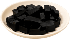 Thạch sương sáo, thạch đen, thạch hình chữ nhật, món tráng miệng, topping, grass jelly, black jelly, rectangular jelly, dessert, topping