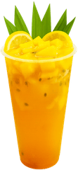 Trà xoài chanh dây, trà đá, thức uống, xoài, chanh dây, chanh, lá dứa, mango passion fruit tea, iced tea, drink, mango, passion fruit, lime, pandan leaf