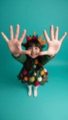 Cô bé, trẻ em, dễ thương, trang phục giáng sinh, giáng sinh, little girl, child, cute, christmas outfit, christmas 9