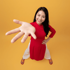 Cô gái, mẫu ảnh, áo dài, tết, tạo dáng, vui vẻ, girl, model, ao dai, tet, posing, cheerful 9