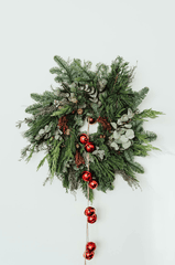 Vòng hoa lễ giáng sinh, vòng treo cửa, giáng sinh, trang trí, christmas wreath, door hanger, christmas, decoration - Karola G
