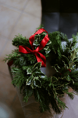 Vòng hoa lễ giáng sinh, vòng treo cửa, giáng sinh, trang trí, christmas wreath, door hanger, christmas, decoration - Nati