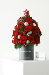 Bình hoa, hoa hồng, bình trang trí, giáng sinh, vase, roses, decorative vase, christmas - Andy Lee
