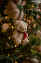 Gấu bông, trang trí, giáng sinh, dễ thương, teddy bear, decoration, christmas, cute- Valeria Boltneva
