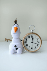 Người tuyết, đồng hồ, bằng bông, trang trí, giáng sinh, snowman, clock, cotton, decoration, Christmas - Surja Sen Das Raj