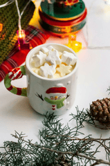 Ly sứ, ly người tuyết, trang trí, dễ thương, ceramic cup, snowman cup, decoration, cute - Sedanur Kunuk