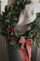 Vòng hoa lễ giáng sinh, vòng treo cửa, giáng sinh, trang trí, christmas wreath, door hanger, christmas, decoration - Ioana Motoc