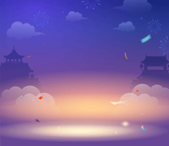 Nền trời, màu tím
