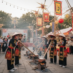Lễ hội Thổi Cơm trong thời đại hiện nay, giới trẻ tham gia,...