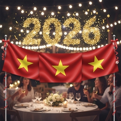 tạo giúp tôi một dải banner chủ đề TIỆC TẤT NIÊN ĐỘI BÓNG...