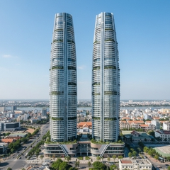 tạo một tòa tháp đôi thương mại tại thành phố châu...