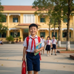 hình ảnh học dinh cở nhỏ . Với đặc điểm phong cách thực tế ....