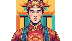 tạo một ông vua trẻ 27 tuổi. Với đặc điểm Phong cách: Một...
