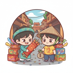 mua bán pháo trái phép. Với đặc điểm Phong cách: Phong cách: Chibi....