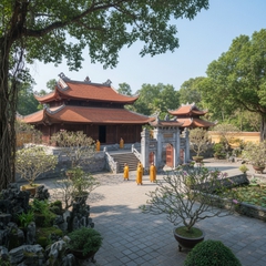 tôi  muốn vẽ hình ảnh một ngôi chùa . Với đặc điểm phong cách...