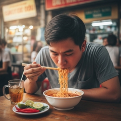 làm cho tôi đag ăn mì cay . Với đặc điểm phong cách thực tế . Nếu...