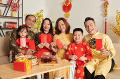 Gia đình, chúc tết, lì xì ngày tết, không khí tết, Family, Family, New Year greetings, New Year lucky money, the New Year atmosphere ew Year greetings, new Year lucky money, the New Year atmosphere - dragonimages 5