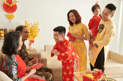 Gia đình, chúc tết, lì xì ngày tết, không khí tết, Family, Family, New Year greetings, New Year lucky money, the New Year atmosphere ew Year greetings, new Year lucky money, the New Year atmosphere - dragonimages 6