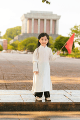 Trẻ em, em bé, kid, áo dài, trang phục truyền thống - chungtothichchupanh 7