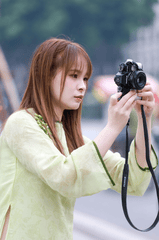 Áo dài, áo dài Việt Nam, áo dài màu vàng, con gái, girl, truyền thống, tết, xuân, spring, Việt Nam, Hà Nội, Phố cổ - Hồng Quang Official 9