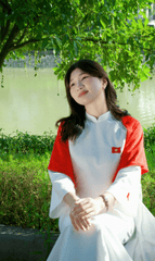 Con gái, áo dài, Việt Nam -  HUYỀN TRANG HÀ