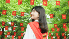 Con gái, girl, học sinh, student, Việt Nam -  HUYỀN TRANG HÀ 1