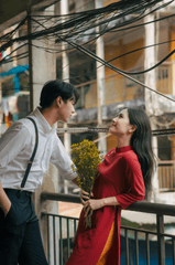 Cặp đôi, áo dài, Tết -  Huy Nguyen 3