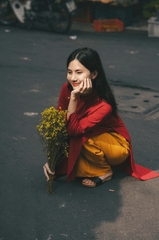 Con gái, áo dài, Tết -  Huy Nguyen 2