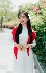 Áo dài, áo dài Việt Nam, áo dài màu trắng, con gái, girl, truyền thống, Việt Nam - Khánh LP 6