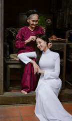 Áo dài, áo dài Việt Nam, áo dài màu trắng, con gái, girl, truyền thống, Việt Nam - Võ Văn Tiến 13