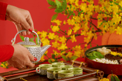 Tết, mứt tết, trà tết, không khí tết, tết nguyên đán, Tet, Tet jam, Tet tea, Tet atmosphere, Lunar New Year -  pressfoto 1
