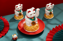 Mèo thần tài, tượng mèo, mèo may mắn, dễ thương, vẫy chào, Lucky cat, cat figurine, lucky cat, cute, waving -  Free 3