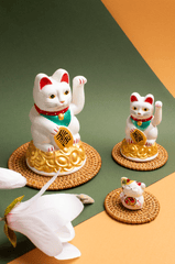 Mèo thần tài, tượng mèo, mèo may mắn, dễ thương, vẫy chào, Lucky cat, cat figurine, lucky cat, cute, waving -  Free 1