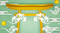 Nền xanh ngọc, cổng, tết, truyền thống - navamin